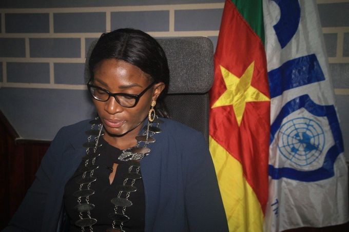 L'Amie YOUBI Christel, Présidente Nationale du Sénat, JCI Cameroun
