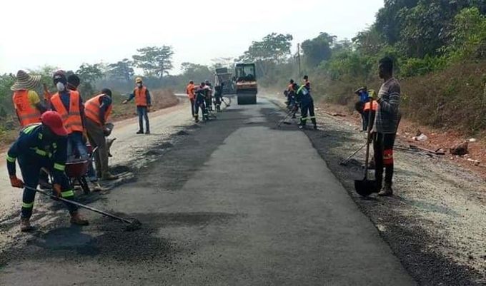 Construction de la route Mandjou-Akokan, Lot 1