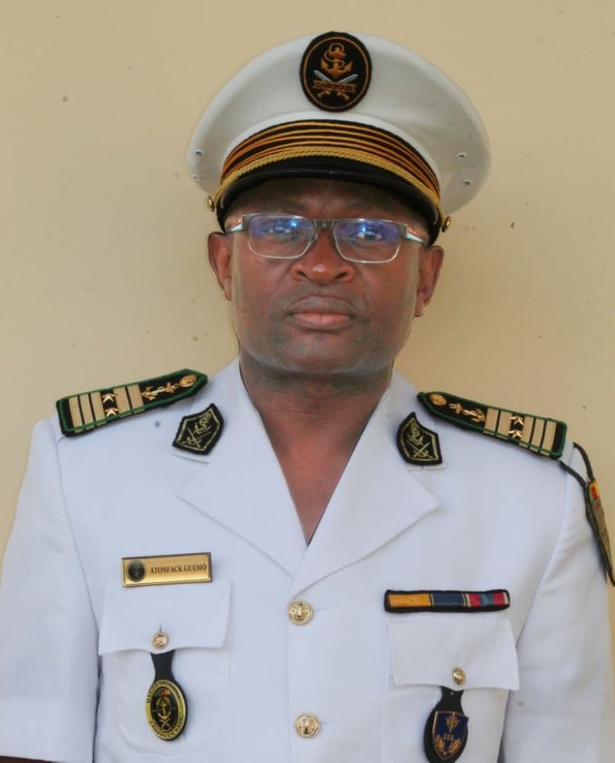 Navy Captain ATONFACK GUEMO Head of Communication Division - MINDEF